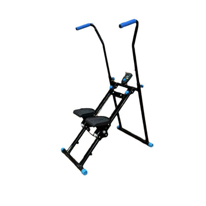 2-in-1 Foldable Treadmill & Climbing Machine - Home Fitness Cardio Equipment