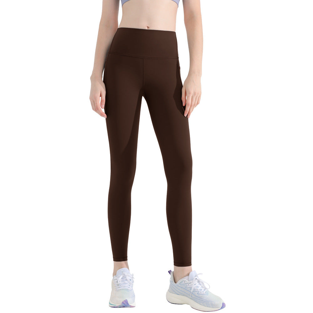 High Waist Sculpting Leggings - Tummy Control & Hip Lift Workout Running Pants
