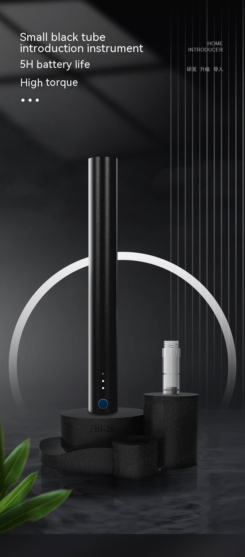 Nanoneedle Facial Device - 3-in-1 Skin Care Tool for Wrinkles & Firming