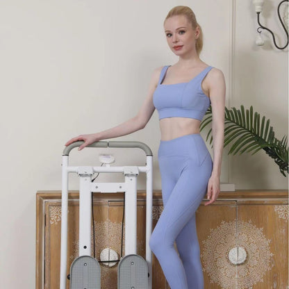 2-in-1 Foldable Treadmill & Climbing Machine - Home Fitness Cardio Equipment