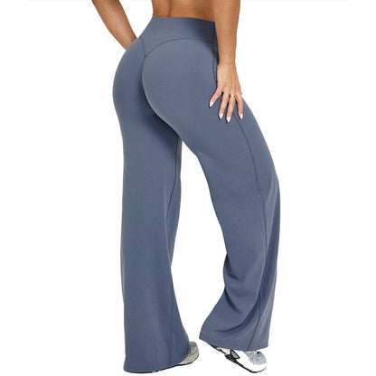 Butt Lifting Yoga Pants - Tummy Control High Waist Straight Leg Leggings