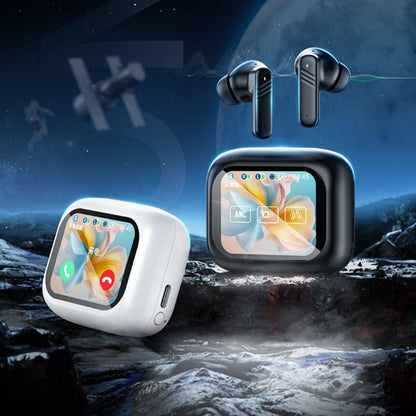 Wireless Earbuds with LED Light - Bluetooth 5.3 In-Ear Headphones, Noise Reduction