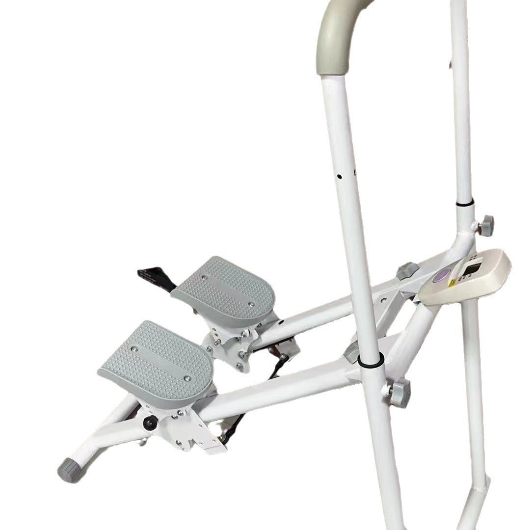 2-in-1 Foldable Treadmill & Climbing Machine - Home Fitness Cardio Equipment