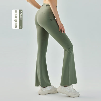 Tummy Control Workout Leggings - Sculpting High Waist Fitness Pants with Hip Lift