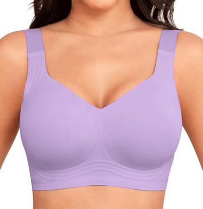 Everyday Comfort Wireless Bra - Full Coverage T-Shirt Bra with Light Padding