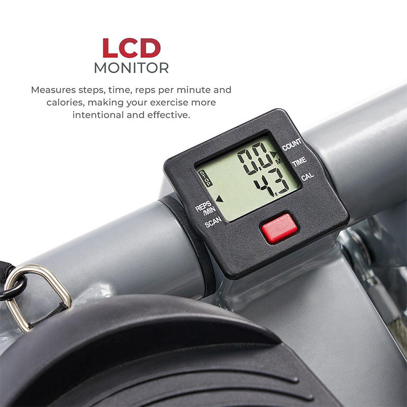 Hydraulic Home Stepper Machine - Silent Cardio Fitness Equipment for Small Spaces