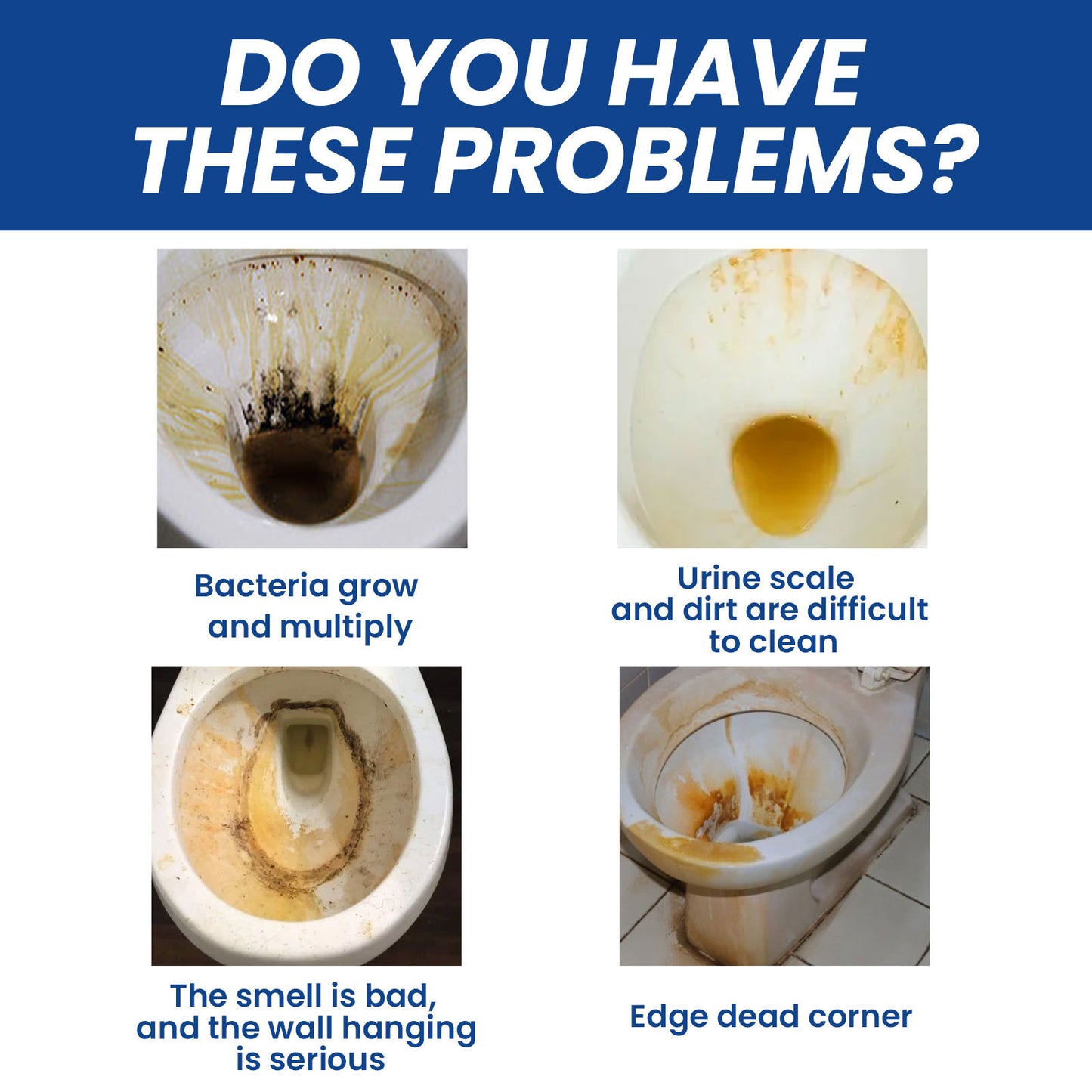 Toilet Cleaning Tablets - Effervescent Bowl Cleaner & Deodorizer, 10 Count