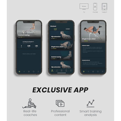 Pro Max 4-in-1 Home Gym - Rowing Machine, Leg Press, Ab Glider & Roman Chair