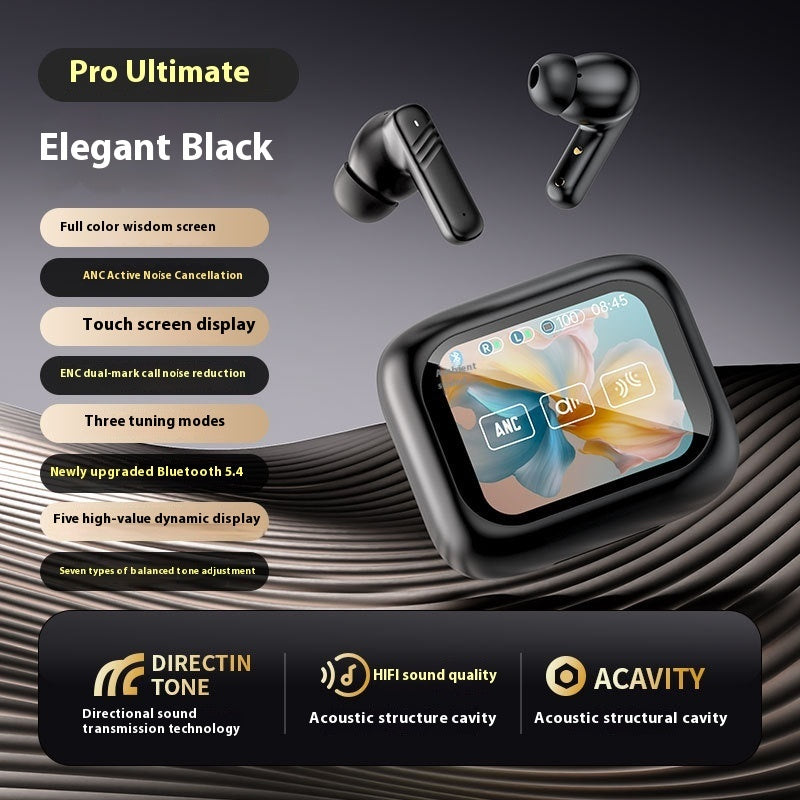 Wireless Earbuds with LED Light - Bluetooth 5.3 In-Ear Headphones, Noise Reduction