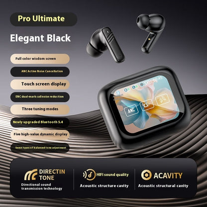 Wireless Earbuds with LED Light - Bluetooth 5.3 In-Ear Headphones, Noise Reduction