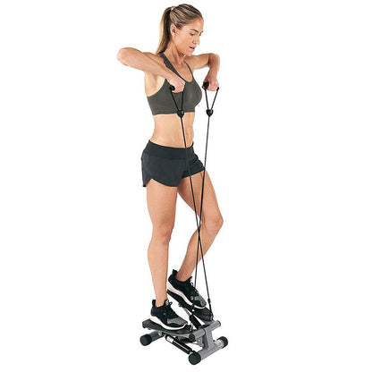 Hydraulic Home Stepper Machine - Silent Cardio Fitness Equipment for Small Spaces