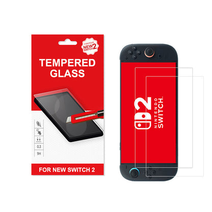 Nintendo Switch Screen Protector - HD Tempered Glass Film with Installation Kit