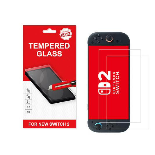 Nintendo Switch Screen Protector - HD Tempered Glass Film with Installation Kit